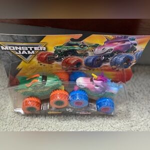 New Monster Jam Dragon vs. Sparkle Smash